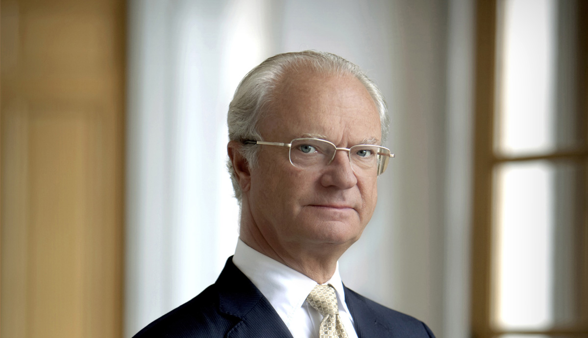 Фактический правитель швеции. Carl XVI Gustaf.