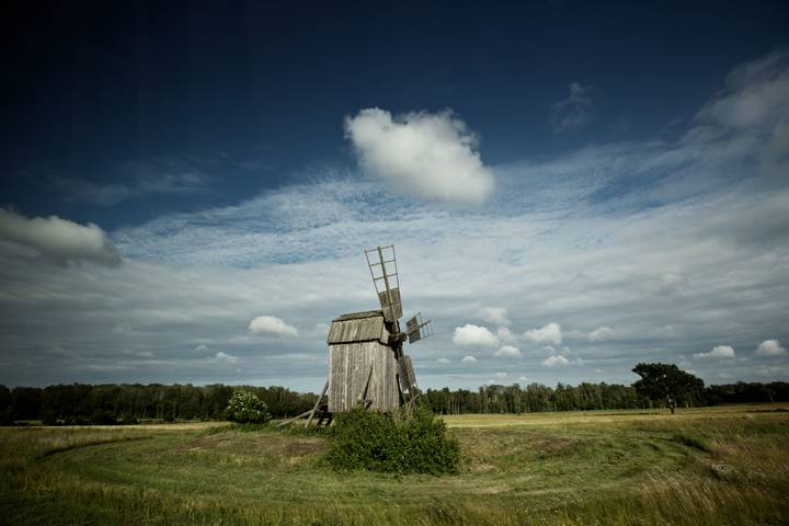 Windmühle auf Öland Insel Öland