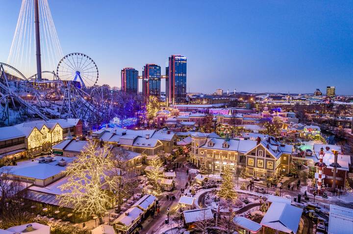 Weihnachten Liseberg Göteborg