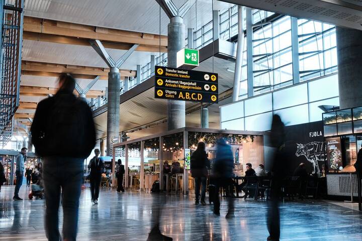 Flughafen Norwegen
