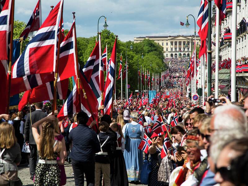 Norwegischer Nationalfeiertag Norwegen Nationalfeiertag