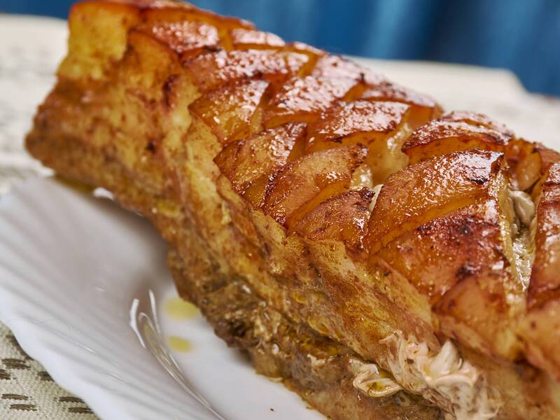 Rezept: svineribbe - Weihnachtsrippe svineribbe Rezept