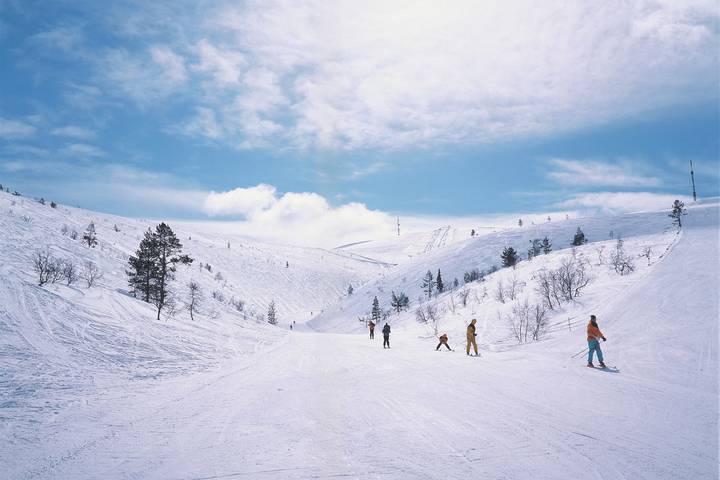 Skigebiete Finnland