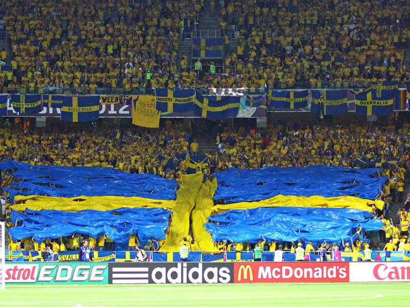 Die schwedische Fußballnationalmannschaft Fußballnationalmannschaft Schweden