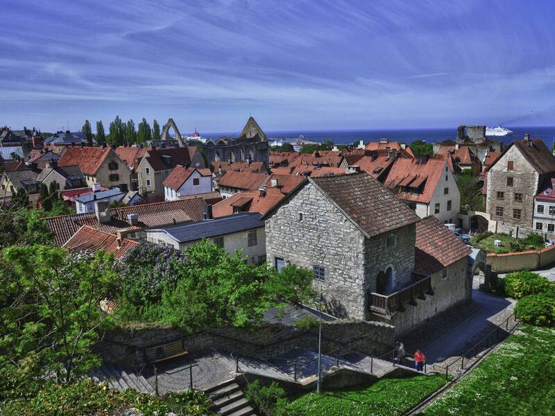 Visby – die Hauptstadt der Insel Gotland Visby Schweden